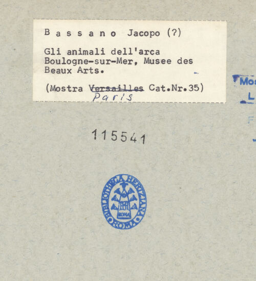 Rückseite von bh115541_recto