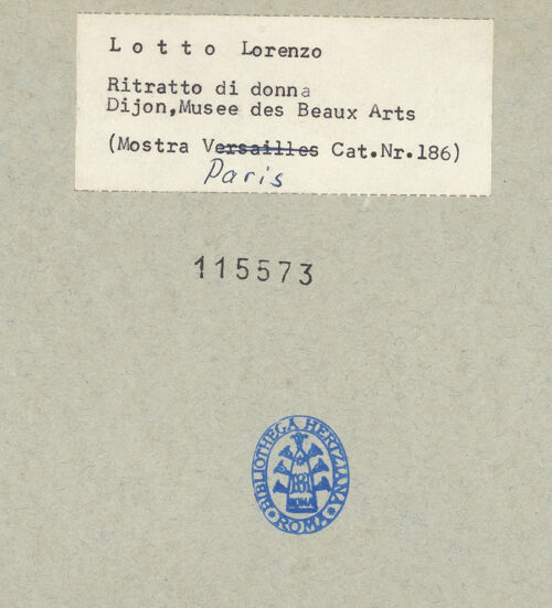 Rückseite von bh115573_recto