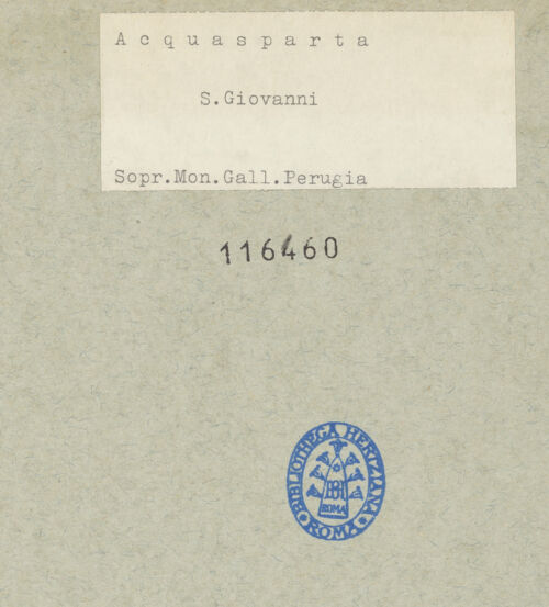 Rückseite von bh116460_recto