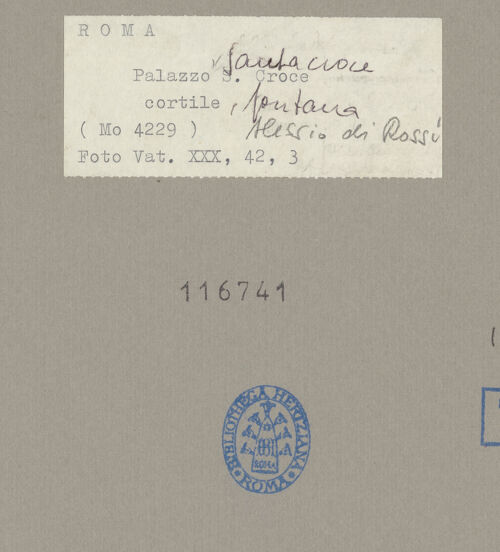 Rückseite von bh116741_recto