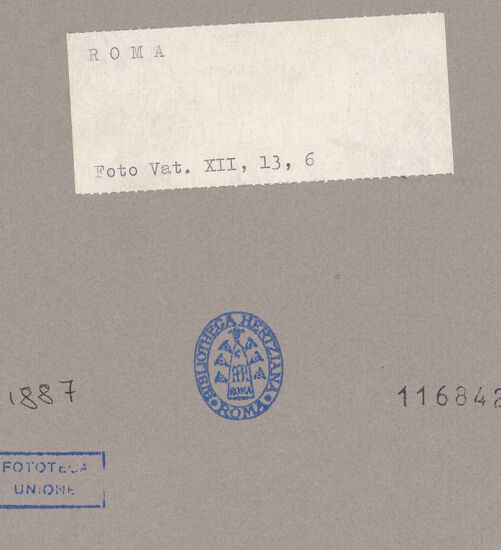 Rückseite von bh116842_recto