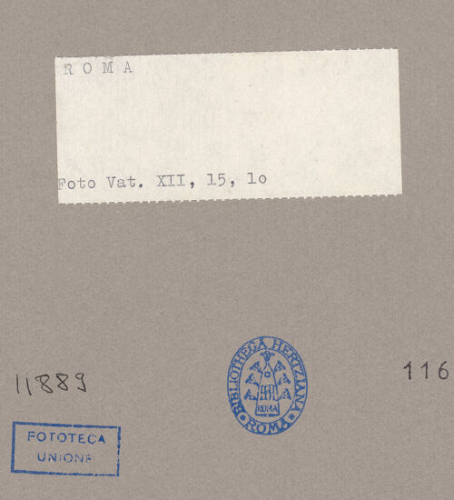 Rückseite von bh116844_recto