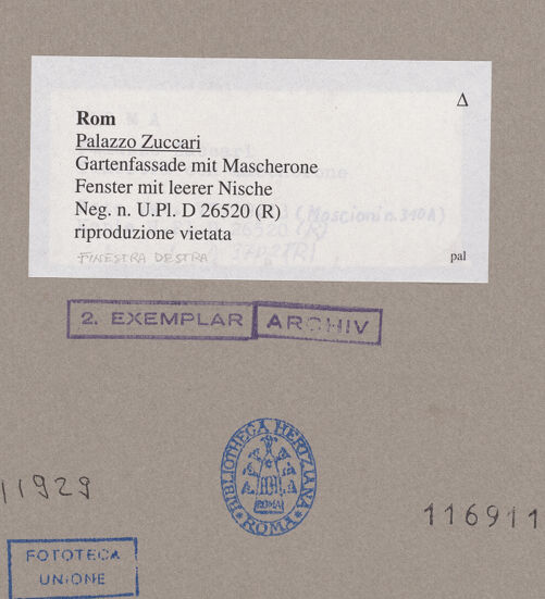 Rückseite von bh116911_recto