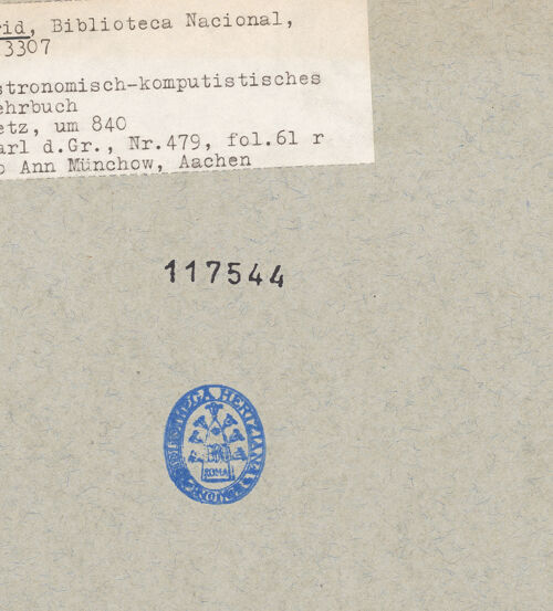 Rückseite von bh117544_recto