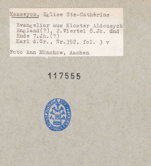 Rückseite von bh117555_recto