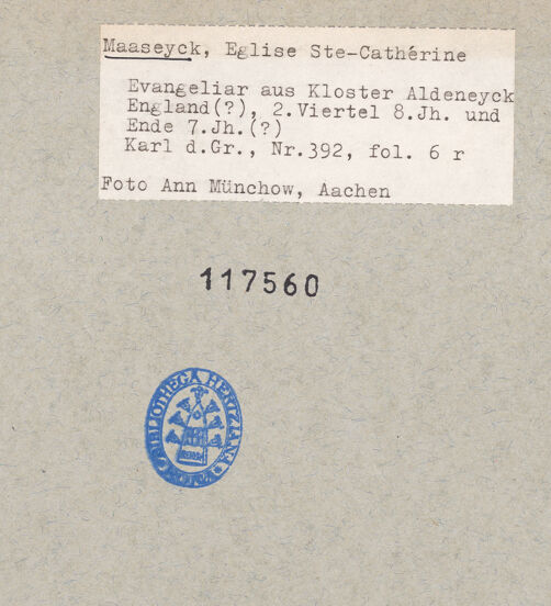 Rückseite von bh117560_recto