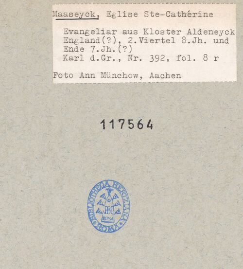 Rückseite von Sopr. BAS ROMA [https://www.deutsche-digitale-bibliothek.de/content/lizenzen/rv-ez/] Passion ChristiGeißelung Christi - , bh117564_recto. Foto.