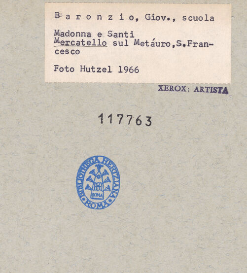 Rückseite von bh117763_recto