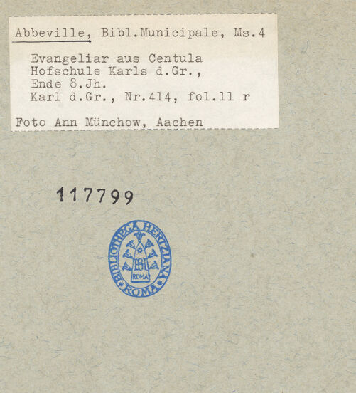 Rückseite von bh117799_recto