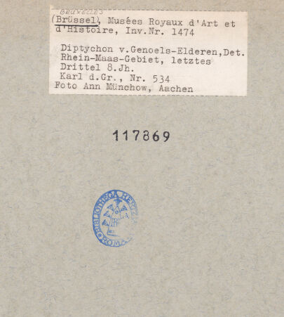 Rückseite von bh117869_recto