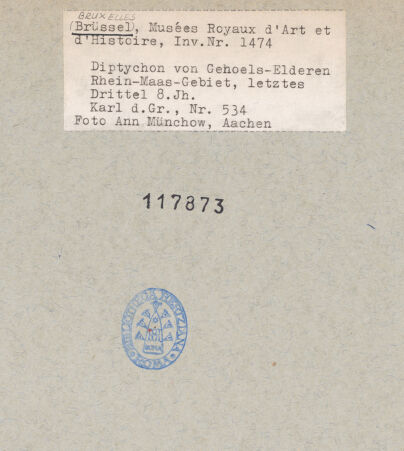 Rückseite von bh117873_recto