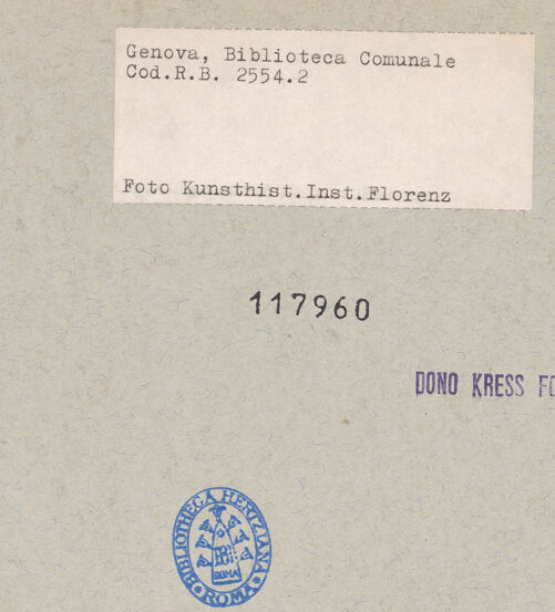 Rückseite von bh117960_recto