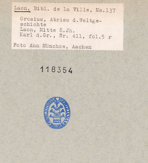 Rückseite von bh118354_recto