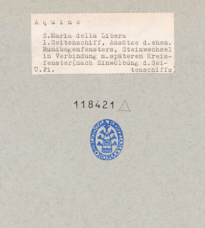 Rückseite von bh118421_recto