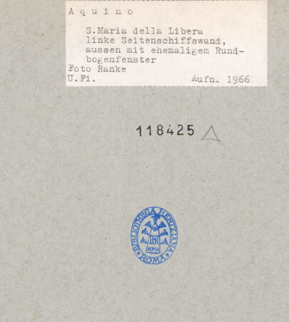 Rückseite von bh118425_recto