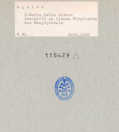 Rückseite von bh118429_recto