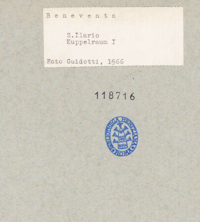 Rückseite von Guidotti [https://www.deutsche-digitale-bibliothek.de/content/lizenzen/rv-ez/] Sant'Ilario a Port'Aurea - Ostkuppel, bh118716_recto. Foto: Guidotti.