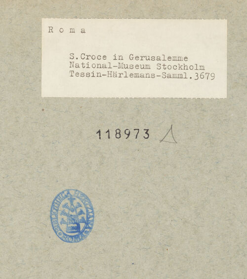 Rückseite von bh118973_recto