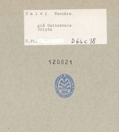 Rückseite von Bibliotheca Hertziana [https://www.deutsche-digitale-bibliothek.de/content/lizenzen/rv-fz/] Cattedrale - Blick von Norden, bh120821_recto. Foto.