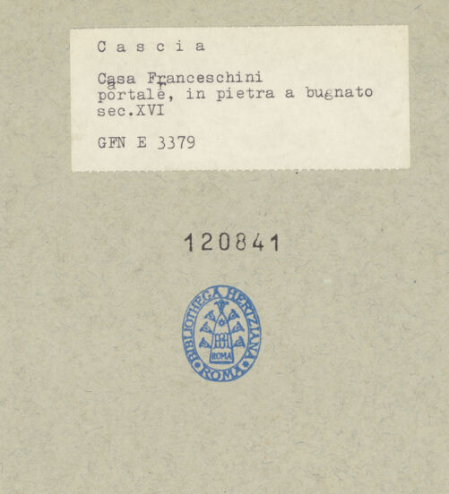 Rückseite von bh120841_recto