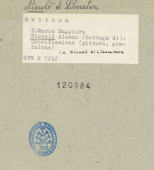 Rückseite von bh120884_recto