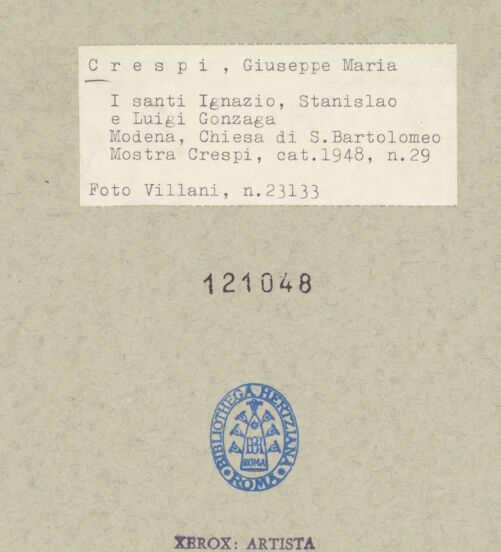 Rückseite von bh121048_recto