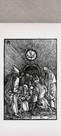 Rückseite von British Museum [https://www.deutsche-digitale-bibliothek.de/content/lizenzen/rv-ez/] Beschneidung Jesu - , bh121110. Foto.