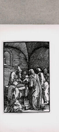 Rückseite von British Museum [https://www.deutsche-digitale-bibliothek.de/content/lizenzen/rv-ez/] Darstellung Jesu im Tempel - , bh121111. Foto.