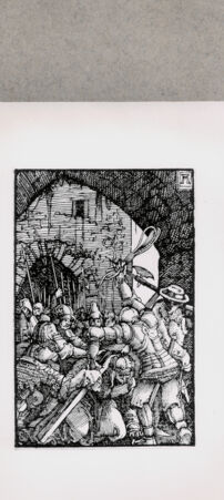 Rückseite von British Museum [https://www.deutsche-digitale-bibliothek.de/content/lizenzen/rv-ez/] Christus trägt das Kreuz - , bh121124. Foto.