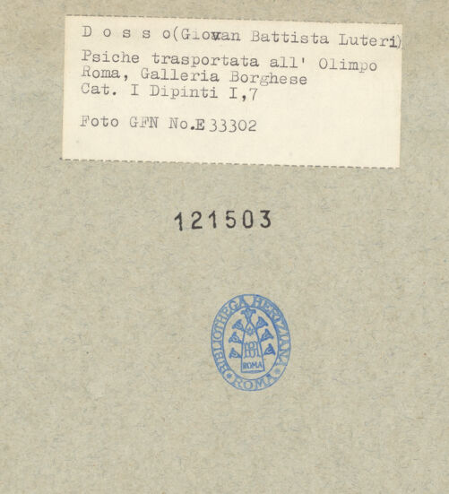 Rückseite von bh121503_recto