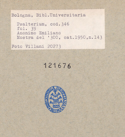 Rückseite von bh121676_recto