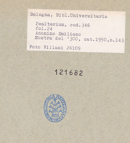 Rückseite von bh121682_recto