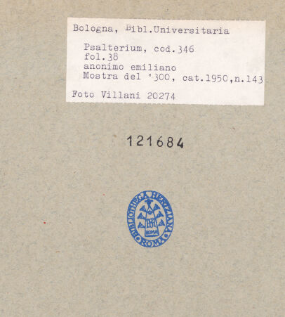 Rückseite von bh121684_recto