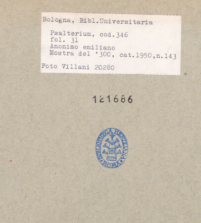 Rückseite von bh121686_recto