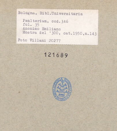 Rückseite von bh121689_recto