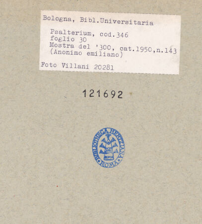 Rückseite von bh121692_recto