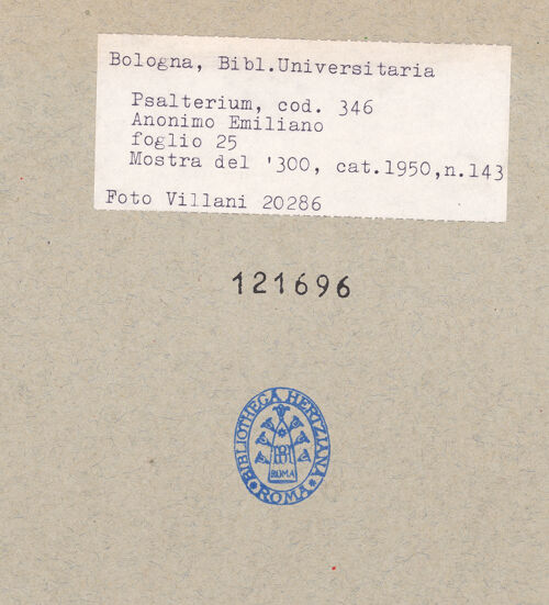 Rückseite von bh121696_recto