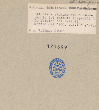 Rückseite von bh121699_recto