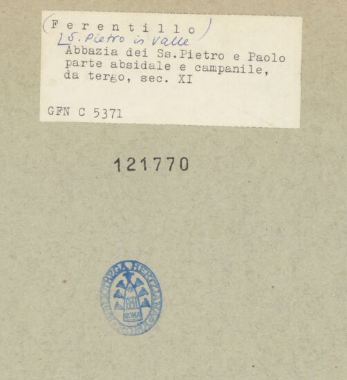 Rückseite von bh121770_recto