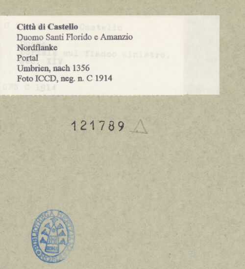 Rückseite von ICCD [https://www.deutsche-digitale-bibliothek.de/content/lizenzen/rv-ez/] , bh121789_recto. Foto.