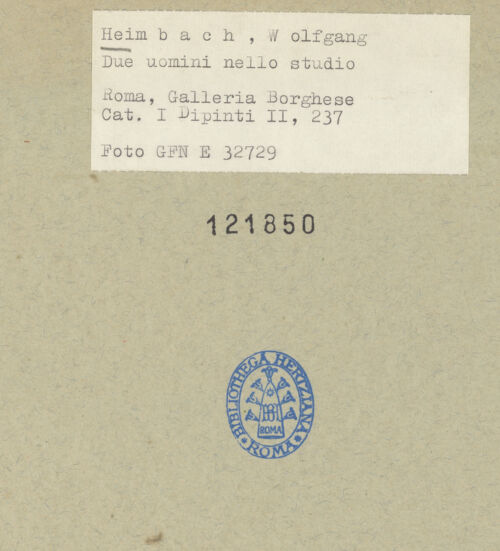 Rückseite von bh121850_recto