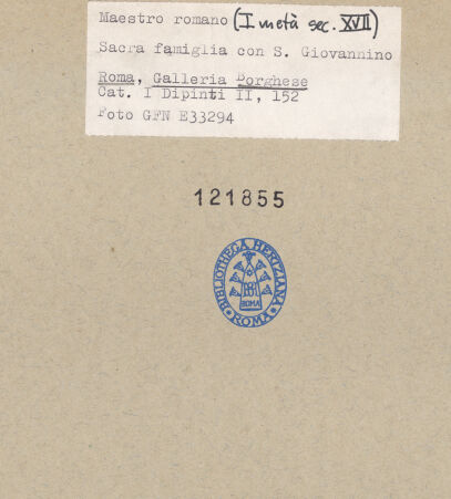 Rückseite von bh121855_recto