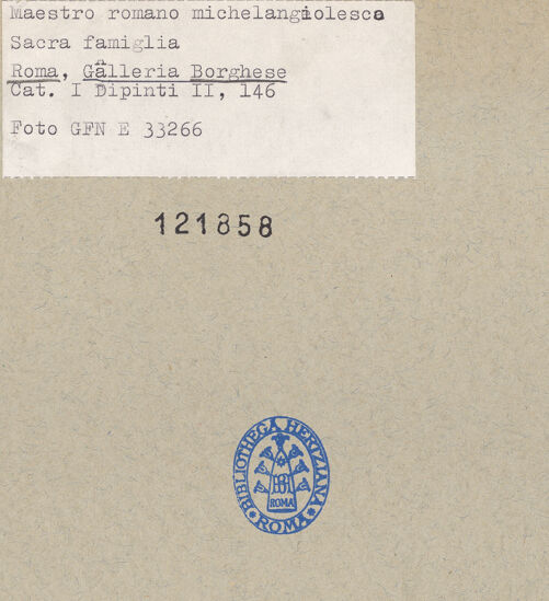 Rückseite von bh121858_recto