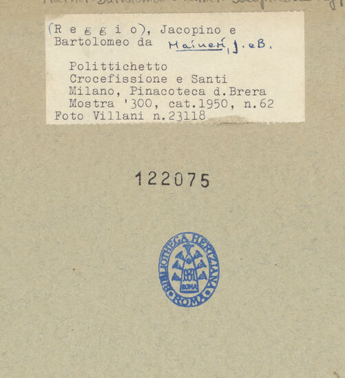 Rückseite von bh122075_recto