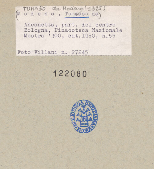 Rückseite von bh122080_recto