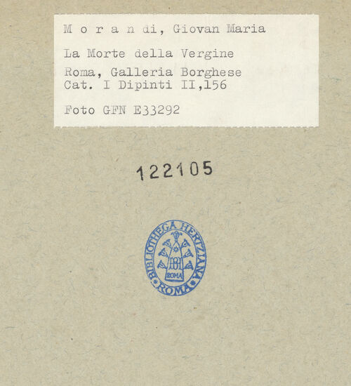 Rückseite von bh122105_recto