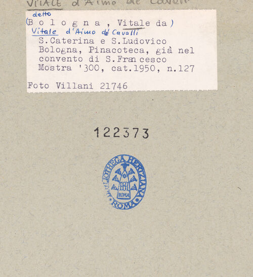 Rückseite von bh122373_recto