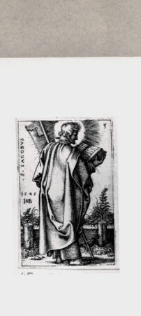 Rückseite von  [http://creativecommons.org/publicdomain/mark/1.0/] Heiliger Jakobus - , bh122570. Foto.