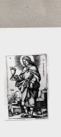 Rückseite von  [http://creativecommons.org/publicdomain/mark/1.0/] Heiliger Johannes - , bh122571. Foto.