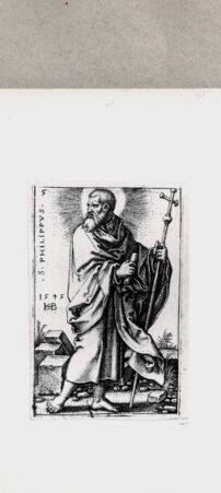 Rückseite von  [http://creativecommons.org/publicdomain/mark/1.0/] Heiliger Philippus - , bh122572. Foto.